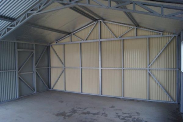 Steel Framed Domestic Shed, Australia